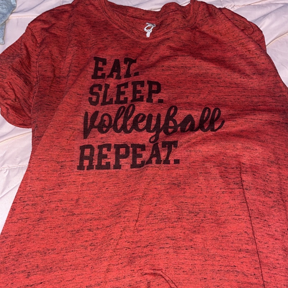 Women’s medium volleyball shirt.